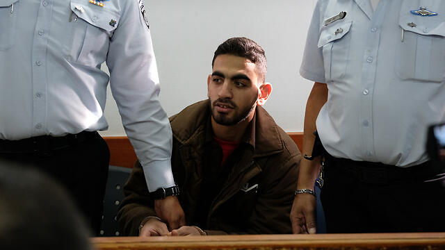 Terrorist Omar al-Abed, who butchered three members of the Salomon family in Halamish. A man who got up in the morning and turned into a murderer won't go back to being a human being (צילום: יואב דודקביץ) Terrorist Omar al-Abed, who butchered three members of the Salomon family in Halamish. A man who got up in the morning and turned into a murderer won't go back to being a human being