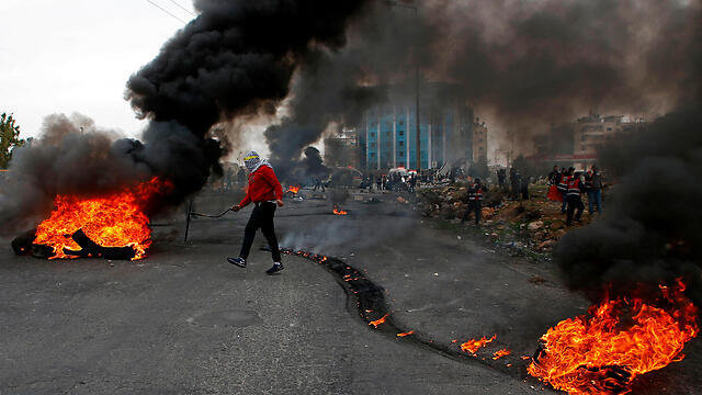 Rioting in Ramallah