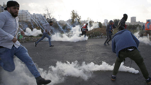 Clashes in Ramallah