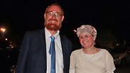 Yehuda (L) and Yaffa Glick last year