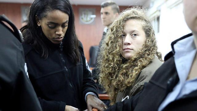 Ahed Tamimi in court