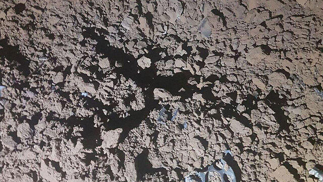The rocket's fragments in Eshkol