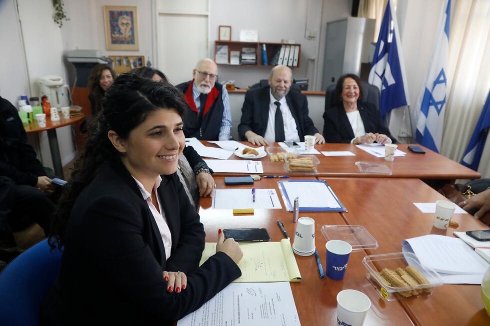 MK Haskel during the discussion on her dismal