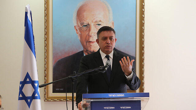 Zionist Union Chairman Gabbay said separating from the Palestinians was paramount, despite Abbas's speech