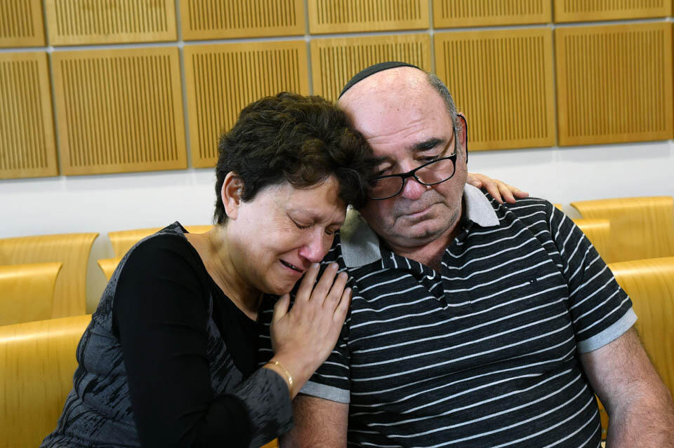 Родители Ринат в суде. Фото: Хаим Хорнштейн