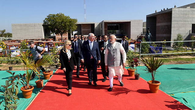 PM Modi with Netanyahu
