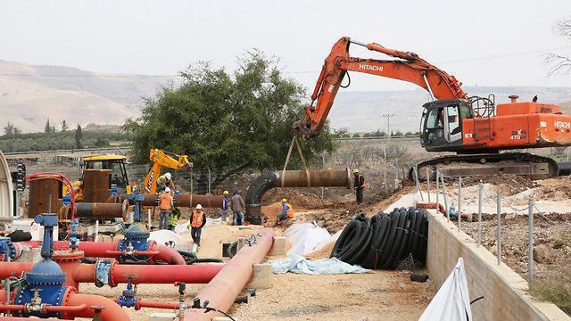 Усовершенствование водной инфраструктуры на Голанах. Фото: Моше Баркан
