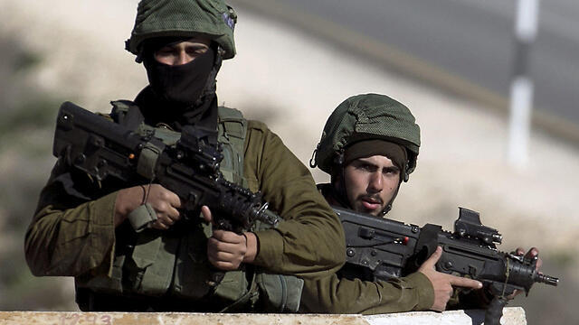 IDF soldiers, West Bank