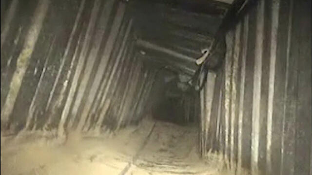 Tunnel discovered by the IDF