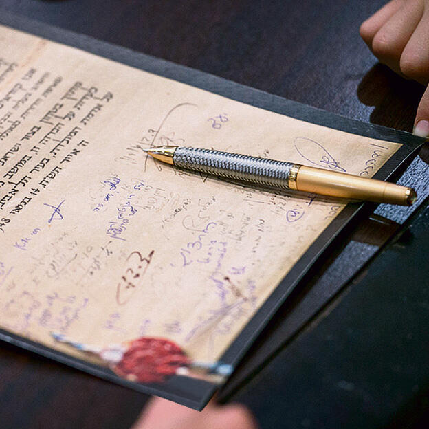 Israel's Declaration of Independence, signed by original signatories' descendants