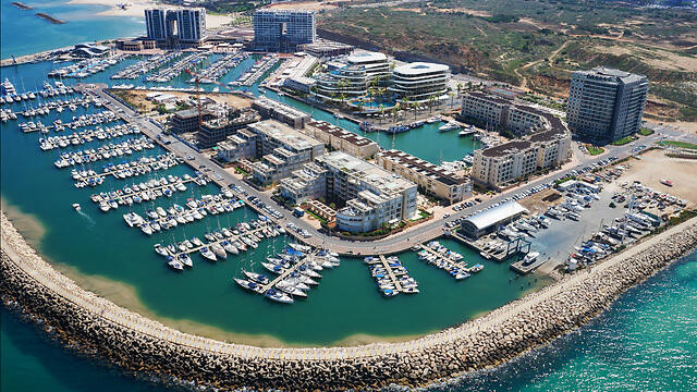 Залив в Герцлии. Фото: viewpoint (צילום הדמיות: viewpoint) Залив в Герцлии. Фото: viewpoint