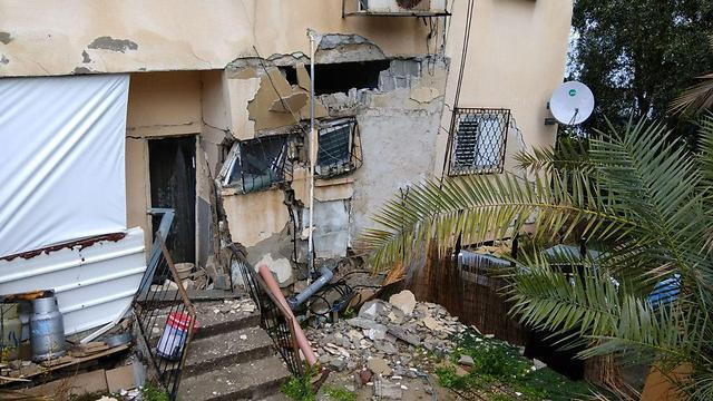 Ор-Иегуда. Стена обрушилась. Фото: Оно-ньюз