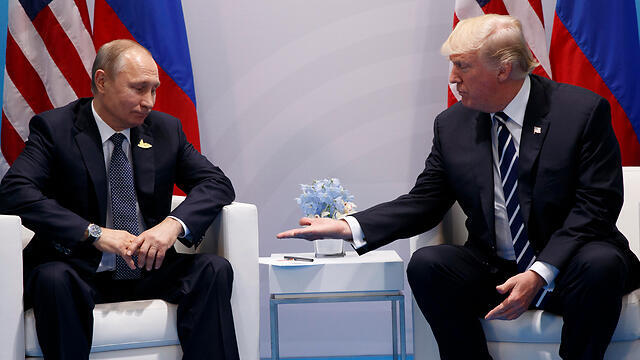 Trump and Putin. To discuss Iranian withdrawal from Syria 