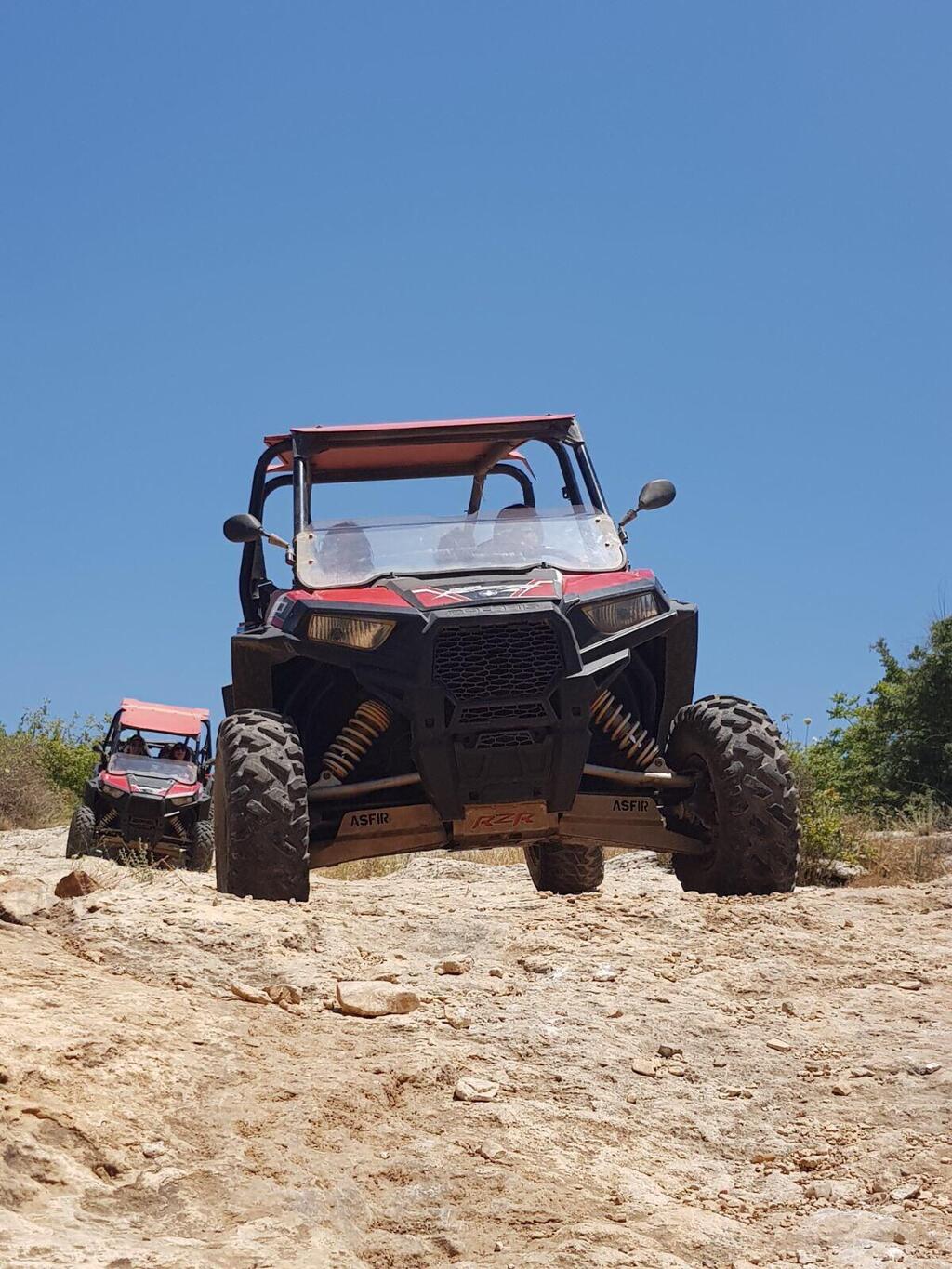 На "тракторонах" по Галилее. Фото: Тамир Коэн (צילום: תמיר כהן) На "тракторонах" по Галилее. Фото: Тамир Коэн