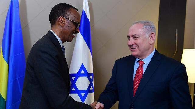 Нетаниягу и Кагаме. Фото: ЛААМ