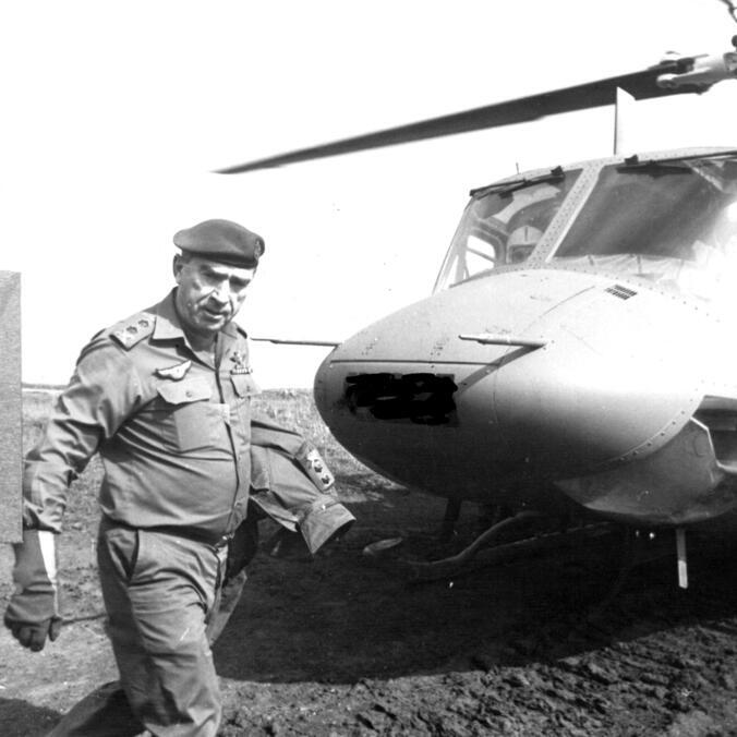 Former IDF chief Rafael Eitan