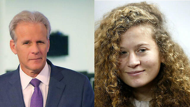 MK Oren (L) believes Ahed Tamimi and her family are actors