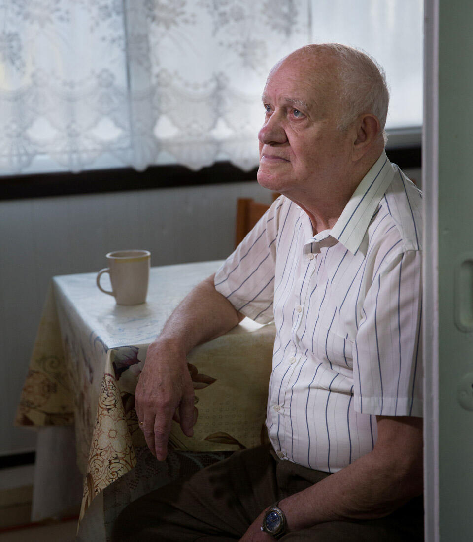 Михаил Сидько вспоминает прошлое. Фото: Алекс Коломойский (Фото: Алекс Коломойский) Михаил Сидько вспоминает прошлое. Фото: Алекс Коломойский
