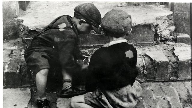 Jewish children in the Lodz Ghetto during World War II