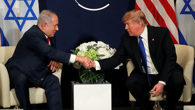PM Netanyahu (L) with President Trump