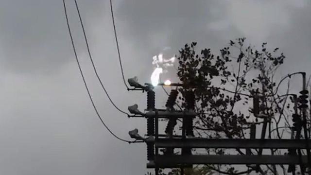 Короткое замыкание в Герцлии. Фото: мэрия