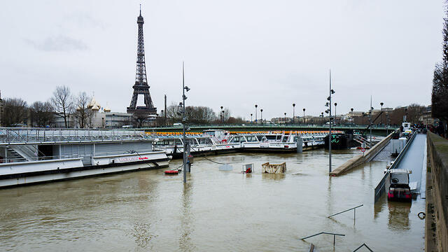 Наводнение в Париже. Фото: MTC