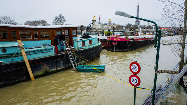 Наводнение в Париже. Фото: AFP