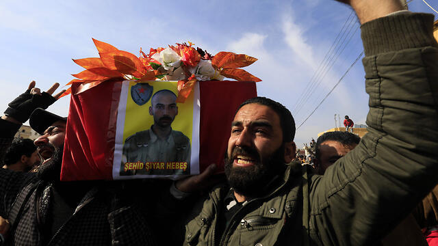 Бойцы курдских отрядов народной самообороны в Сирии. Фото: AFP