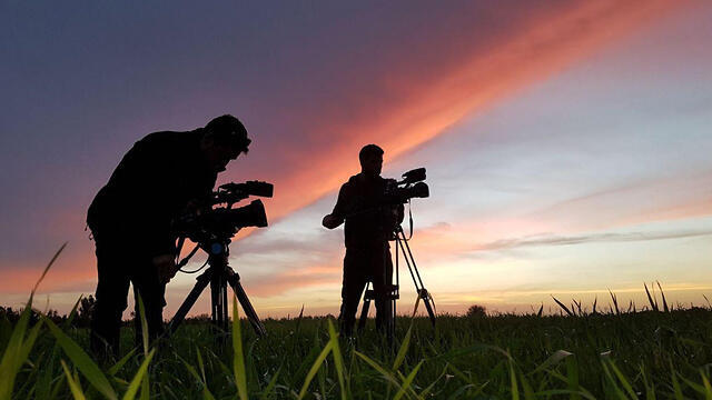 Закат в Сдот-Негеве. Фото: Рои Идан