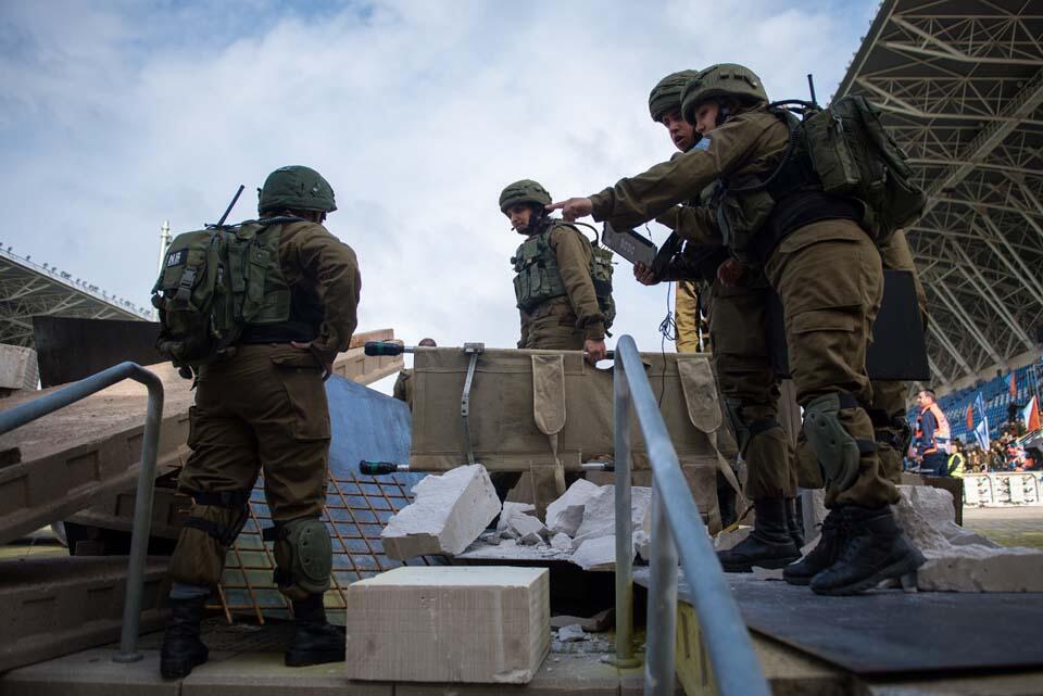 Фоторепортаж с учений Службы тыла. Фото: пресс-служба ЦАХАЛа