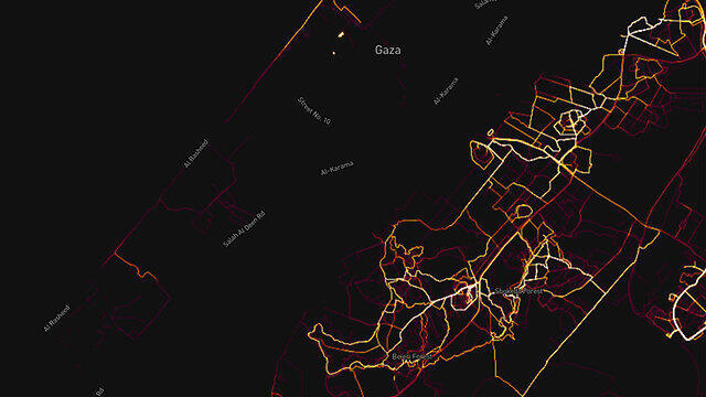 IDF troop movements near the Gaza border