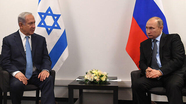 Prime Minister Benjamin Netanyahu and Russian President Vladimir Putin meeting in Moscow last year (צילום: קובי גדעון לע"מ) Prime Minister Benjamin Netanyahu and Russian President Vladimir Putin meeting in Moscow last year