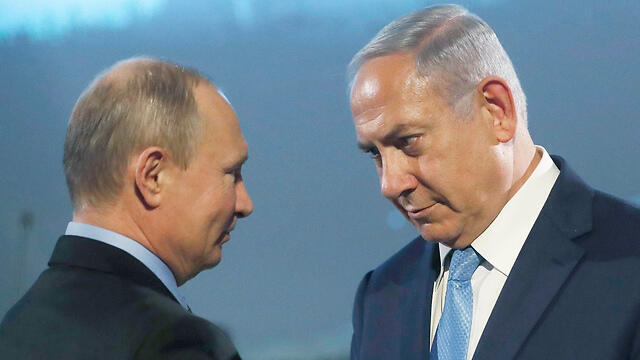 PM Netanyahu and Russian President Vladimir Putin