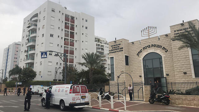 Вид на дом, где произошел инцидент (צילום: טל שמעוני) Вид на дом, где произошел инцидент