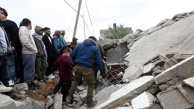 Снос дома палестинца. Фото: ЕРА