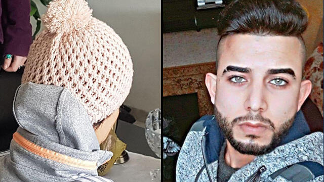 The terrorist's mother (L) called on him to turn himself in