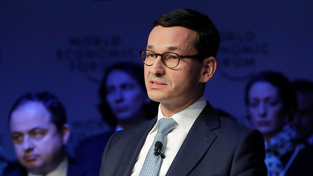 Премьер-министр Польши Матеуш Моравецкий. Фото: AP (צילום: AP) Премьер-министр Польши Матеуш Моравецкий. Фото: AP