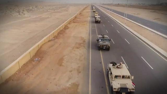 Переброска техники и личного состава в район операции