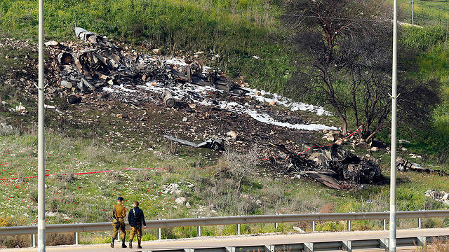 The downed F-16