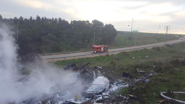 Фото: пресс-служба пожарной службы (צילום: דוברות כבאות והצלה מחוז צפון) Фото: пресс-служба пожарной службы