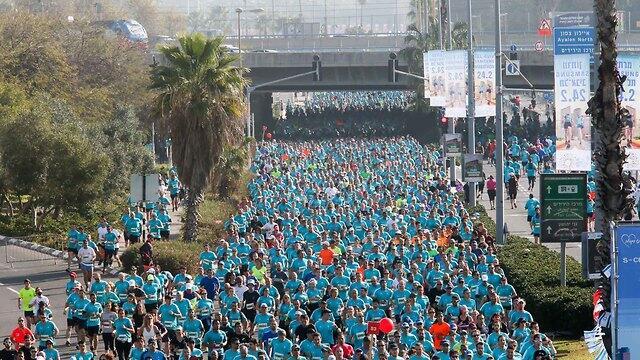 The Tel Aviv Marathon will commence Friday morning