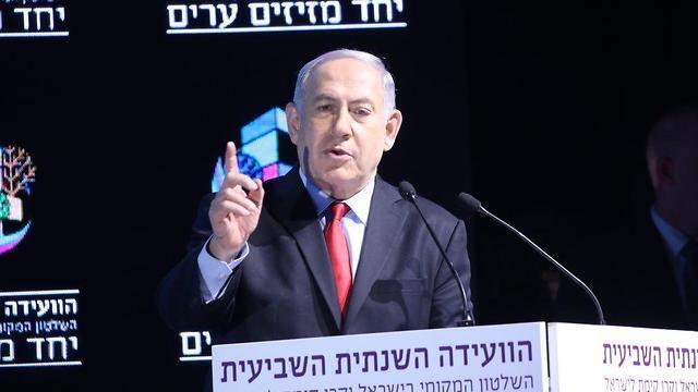 The police's recommendations report was full of holes like Swiss cheese, PM Netanyahu said (צילום: מוטי קמחי) The police's recommendations report was full of holes like Swiss cheese, PM Netanyahu said