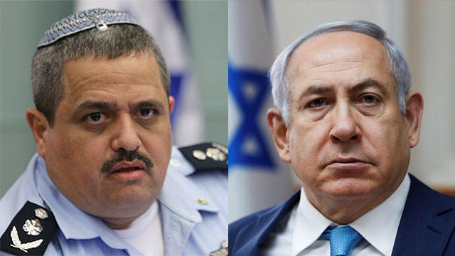 Netanyahu and Alsheikh. A Likud official says the prime minister has yet to give up on his mission to replace the police chief (צילום: רויטרס, אלכס קולומויסקי) Netanyahu and Alsheikh. A Likud official says the prime minister has yet to give up on his mission to replace the police chief