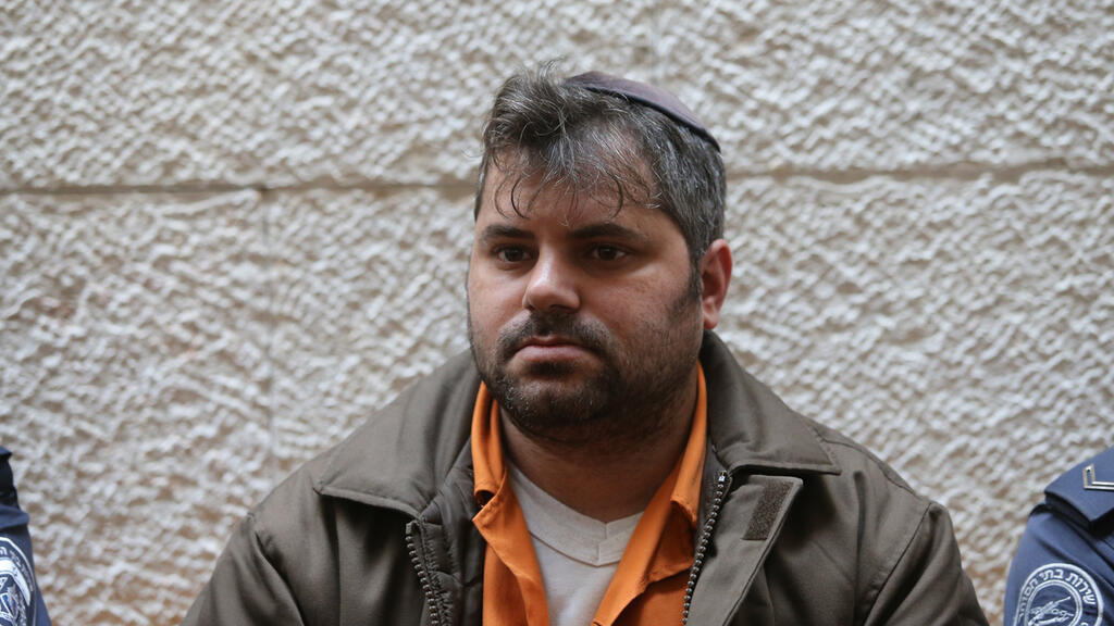 Yosef Haim Ben-David during his trial (Photo: Alex Kolomoisky) Yosef Haim Ben-David during his trial