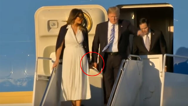 Мелания и Дональд Трамп