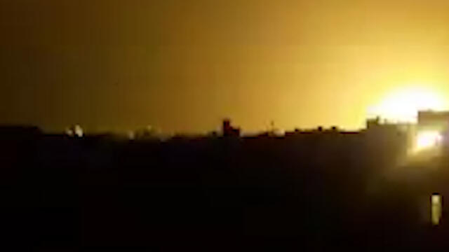 One of the IDF's attacks in Gaza