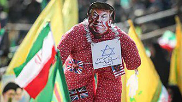 Президент Трамп в образе "сиониста"