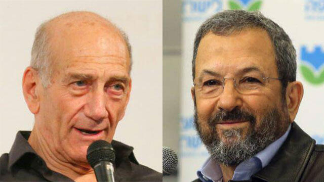 Эхуд Ольмерт и Эхуд Барак. 2018 год. Фото: Моти Кимхи