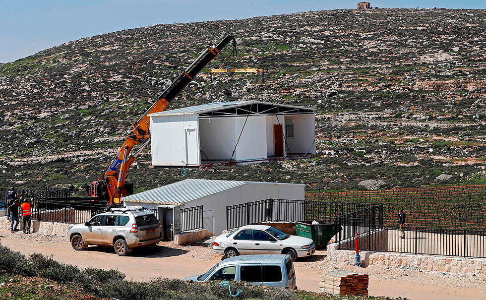 Works on the new community have stalled several times (צילום: AFP) Works on the new community have stalled several times