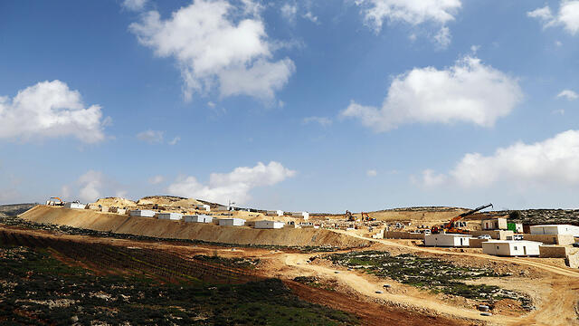 The new Amona evacuee community of Amichai (צילום: רויטרס) The new Amona evacuee community of Amichai